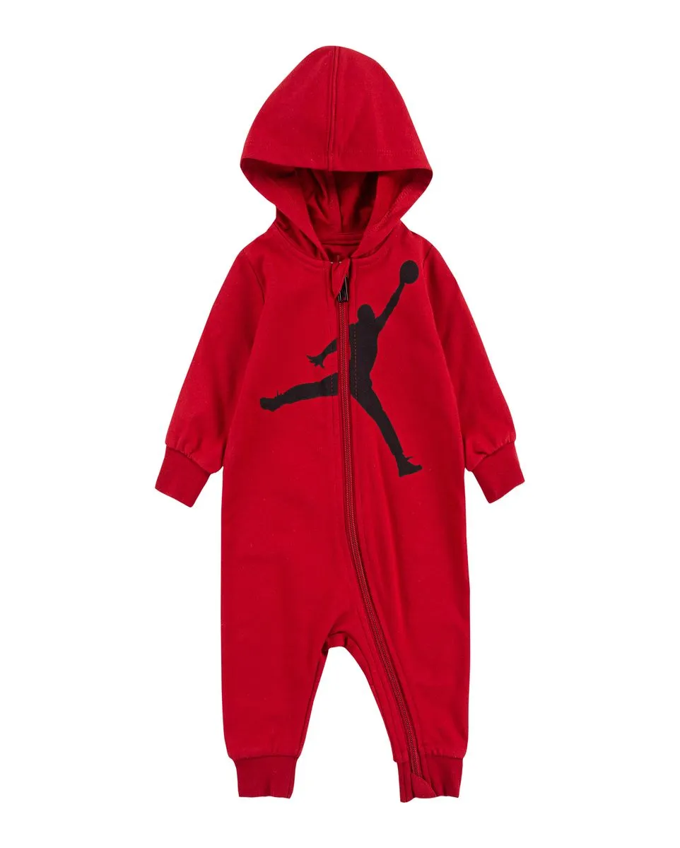 Combinaison bébé Bebe garcon JDB HBR JUMPMAN HOODED COVERALL Rouge